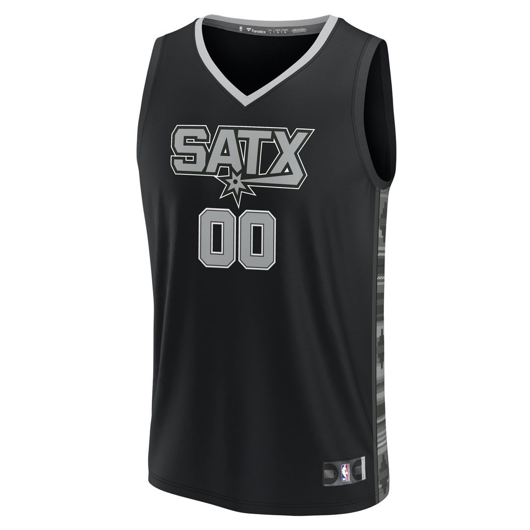 San Antonio Spurs Fanatics Youth Fast Break Replica Custom product image 2