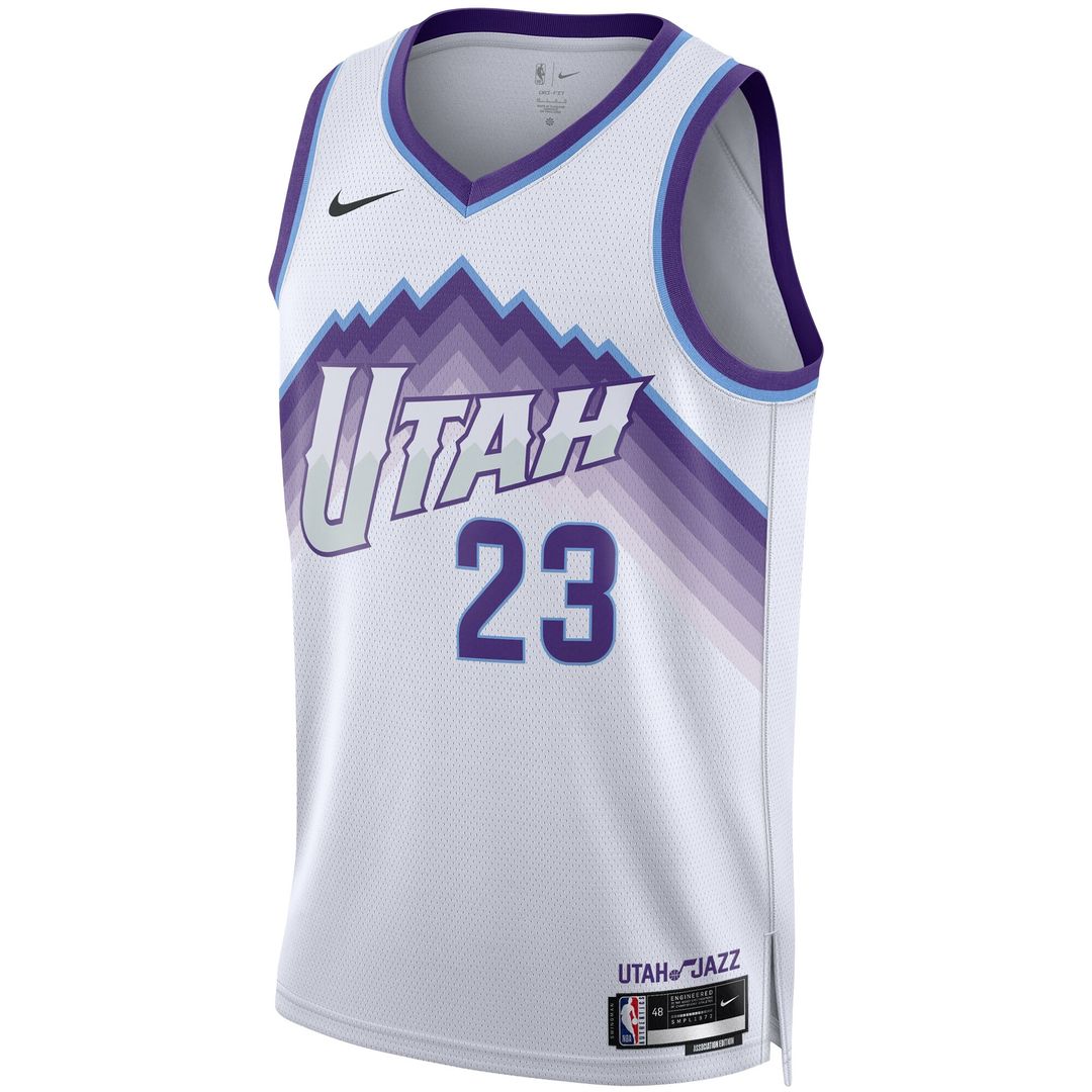 Utah Jazz Lauri Markkanen Nike Unisex Swingman Jersey product image 2