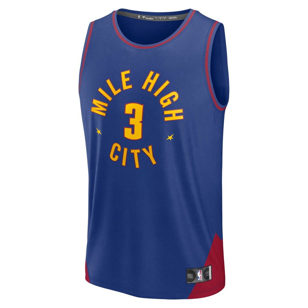 Denver Nuggets Julian Strawther Fanatics Fast Break Replica product image 2