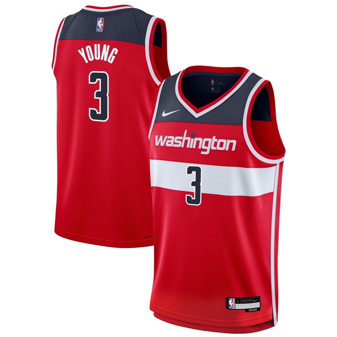 Washington Wizards Trae Young Nike Youth Swingman Jersey product image 1