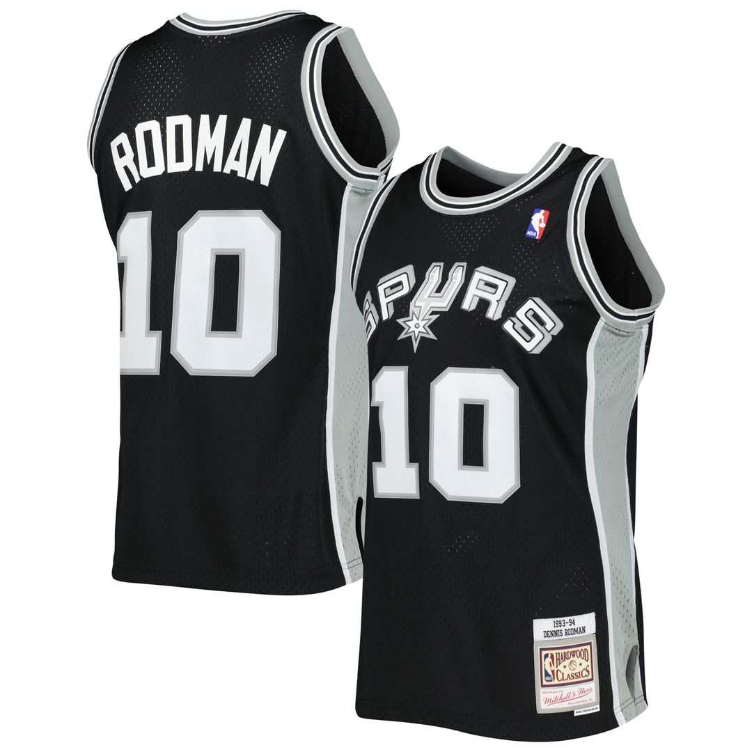 San Antonio Spurs Dennis Rodman Mitchell & Ness 1993/94 product image 1
