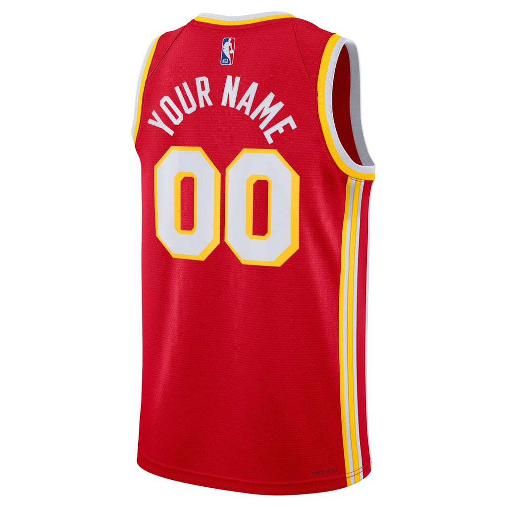 Atlanta Hawks Nike Unisex Swingman Custom Jersey White product image 9