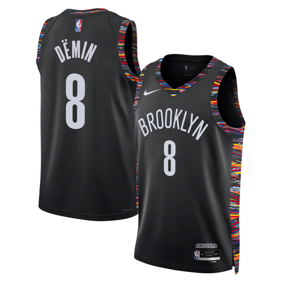 Brooklyn Nets Egor Dëmin Nike Unisex 2025/26 Swingman product image 1