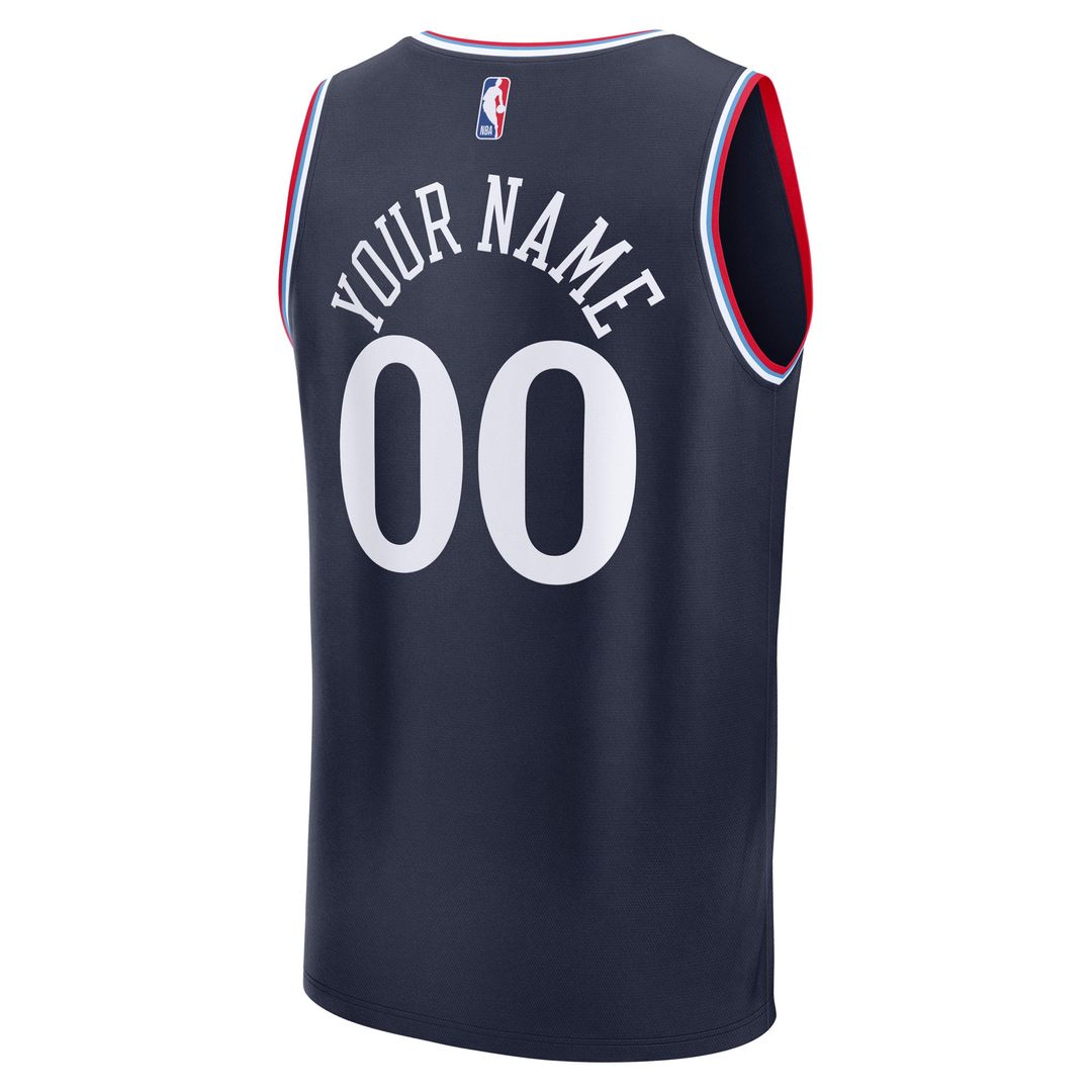 LA Clippers Fanatics Youth Fast Break Custom Replica Jersey product image 3