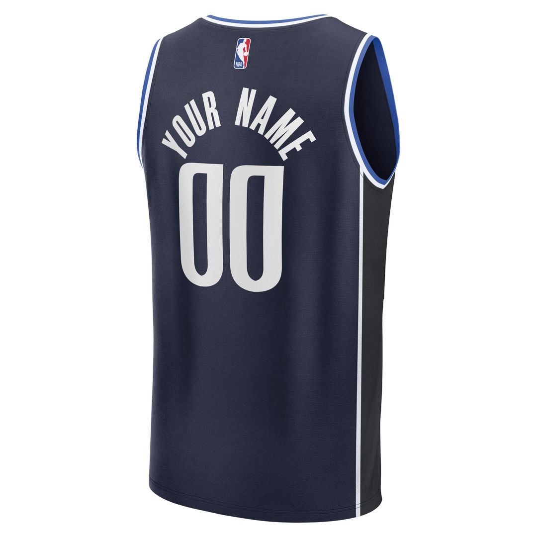 Dallas Mavericks Fanatics Fast Break Custom Jersey - Icon product image 9