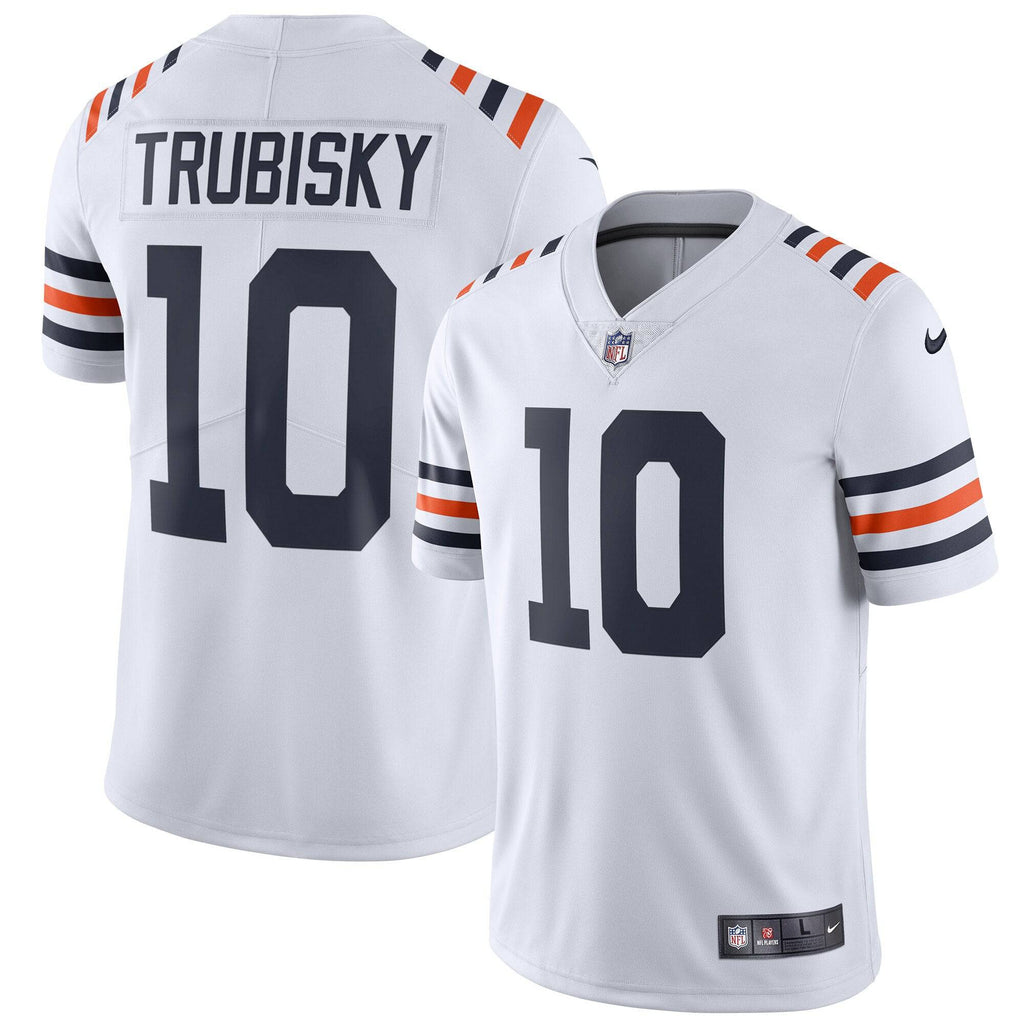 Chicago Bears Mitchell Trubisky Nike White Alternate Classic Vapor Limited Jersey for Men product image 1, provided for