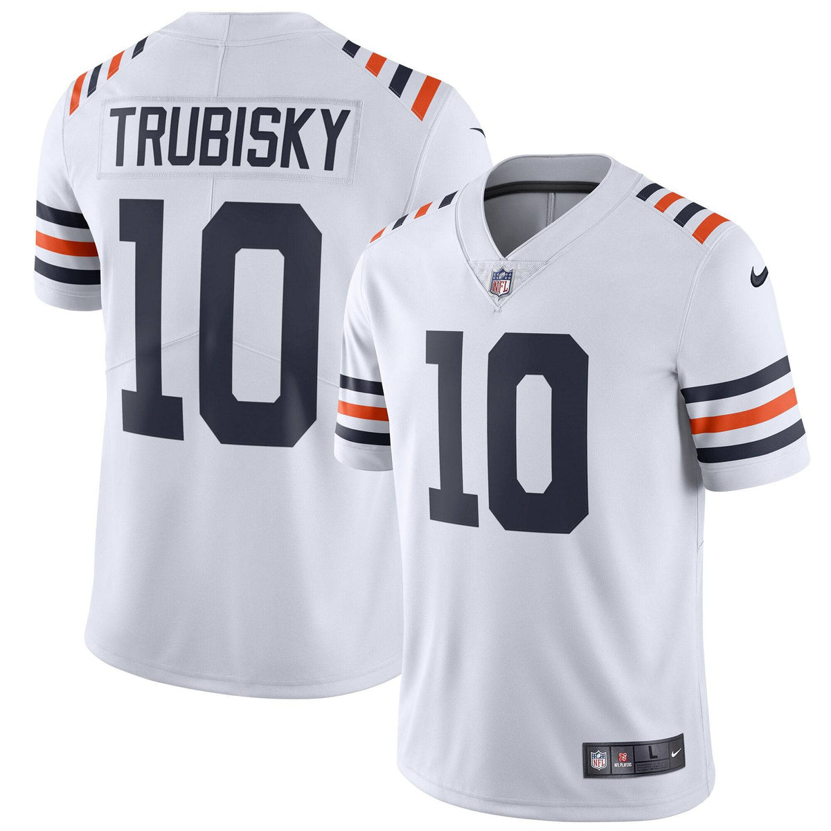 Chicago Bears Mitchell Trubisky Nike White Alternate Classic Vapor Limited Jersey for Men product image 1, provided for