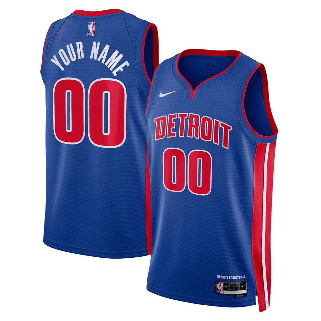 Detroit Pistons Nike Unisex Swingman Custom Jersey White product image 7