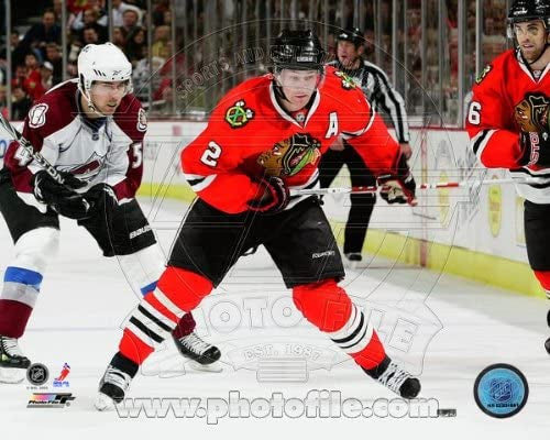 Duncan Keith Chicago Blackhawks vs. Colorado Avalanche NHL Action Photo (Size: 8X10) product image 1, provided for visual