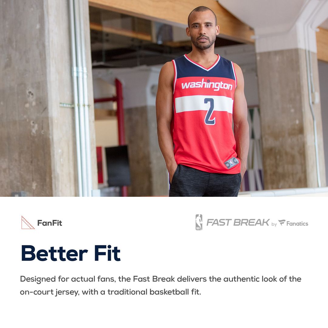 Washington Wizards Fanatics Fast Break Custom Replica product image 4