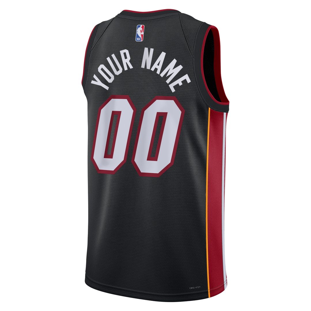 Miami Heat Nike Unisex Swingman Custom Jersey White product image 9