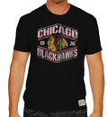 Chicago Blackhawks Retro Brand Black Worlds Best T-Shirt for Men product image 1, provided for visual reference and product