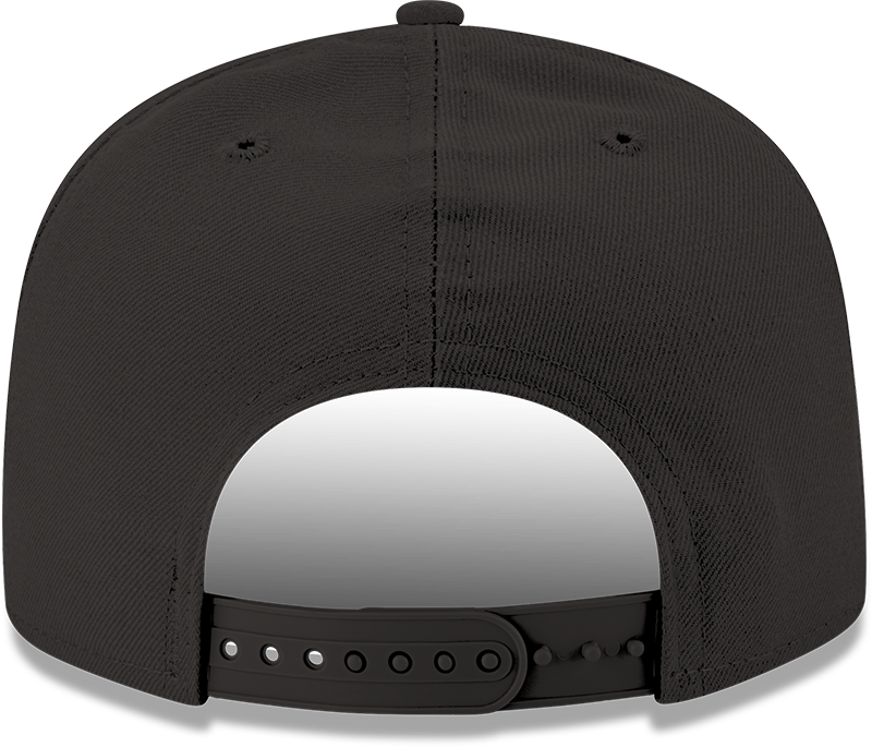 Chicago Bears New Era Black Primary Logo A-Frame 9FIFTY Snapback Hat for Men product image 4, provided for visual reference