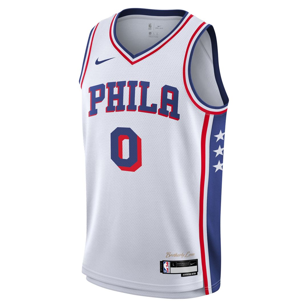 Philadelphia 76ers Tyrese Maxey Nike Youth Association product image 2