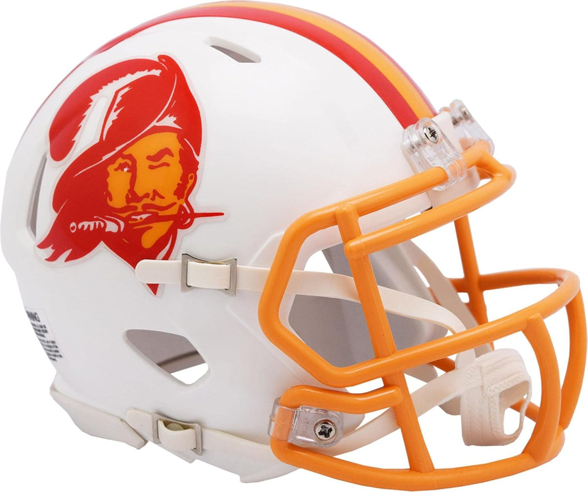 Tampa Bay Buccaneers Riddell Replica Retro 76-96 Full Size Speed Helmet product image 1, provided for visual reference and