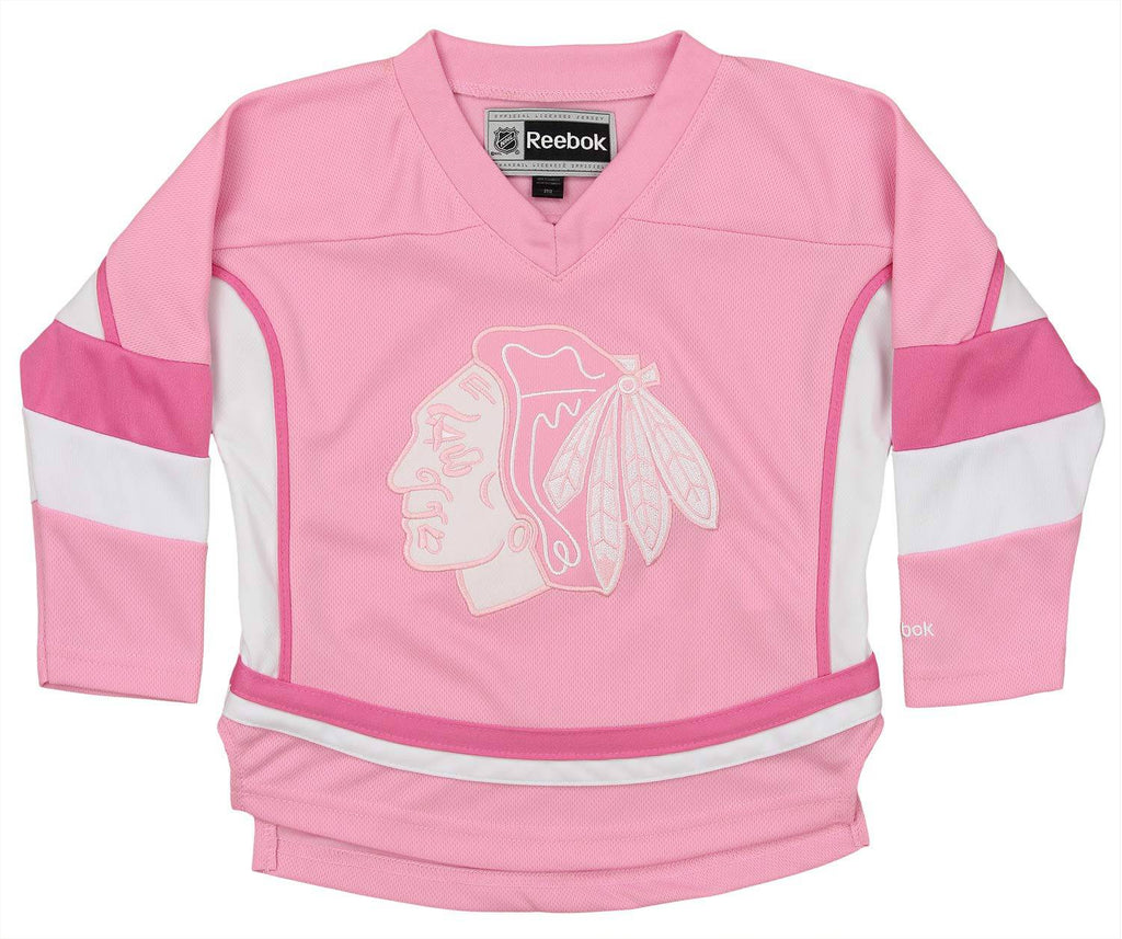 Chicago Blackhawks Patrick Sharp Infant PINK Jersey (12M-24M) product image 2, provided for visual reference and product
