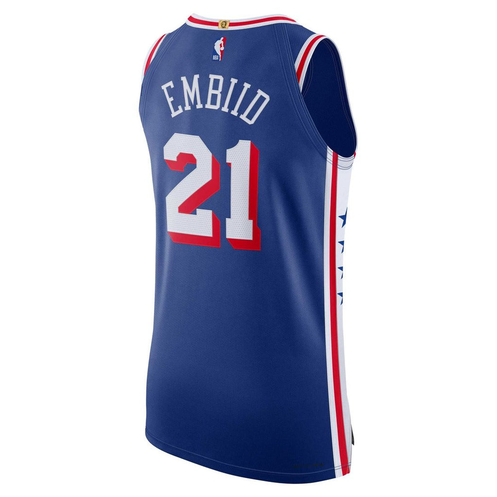 Philadelphia 76ers Joel Embiid Nike Authentic Jersey - Icon product image 3