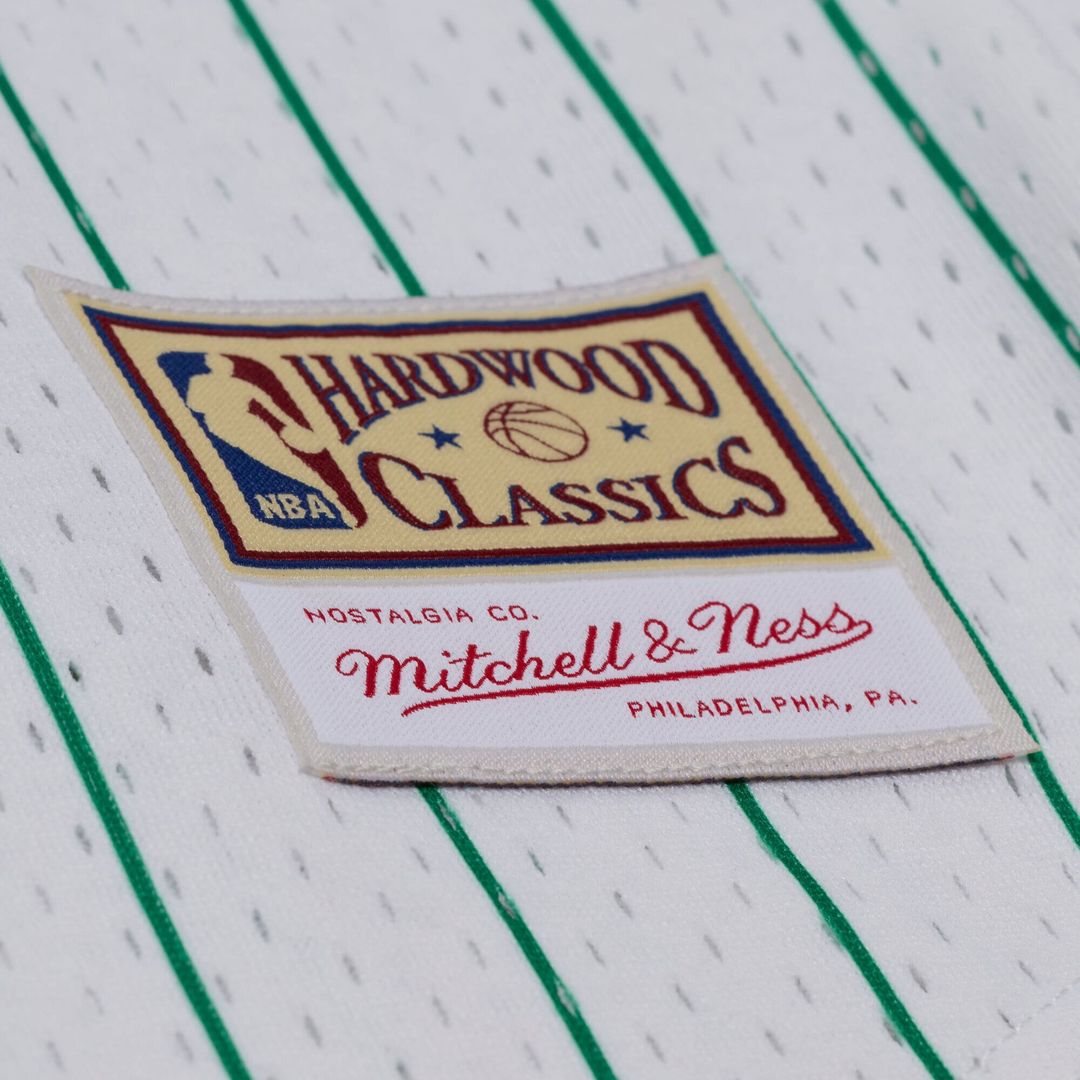 Boston Celtics Mitchell & Ness Head Coach Pinstripe Mesh product image 4