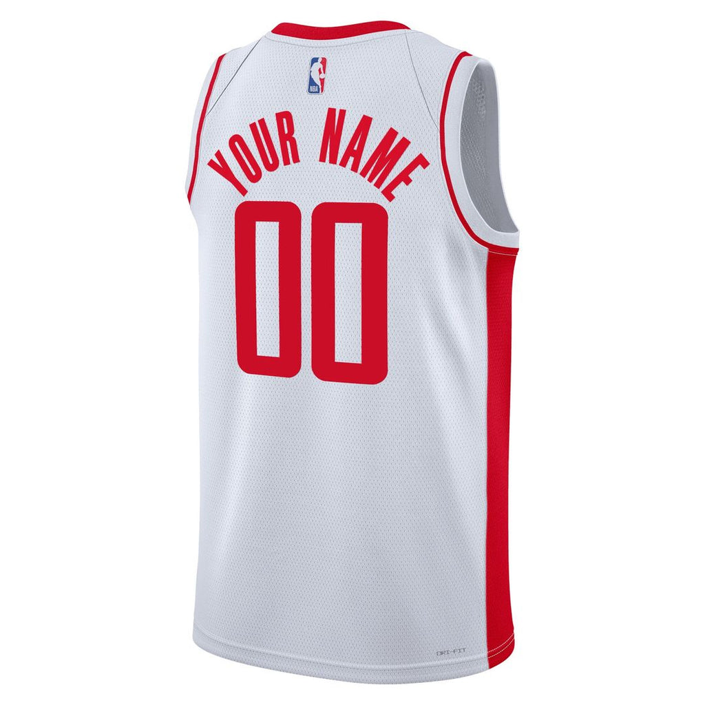 Houston Rockets Nike Unisex Swingman Custom Jersey Red product image 9