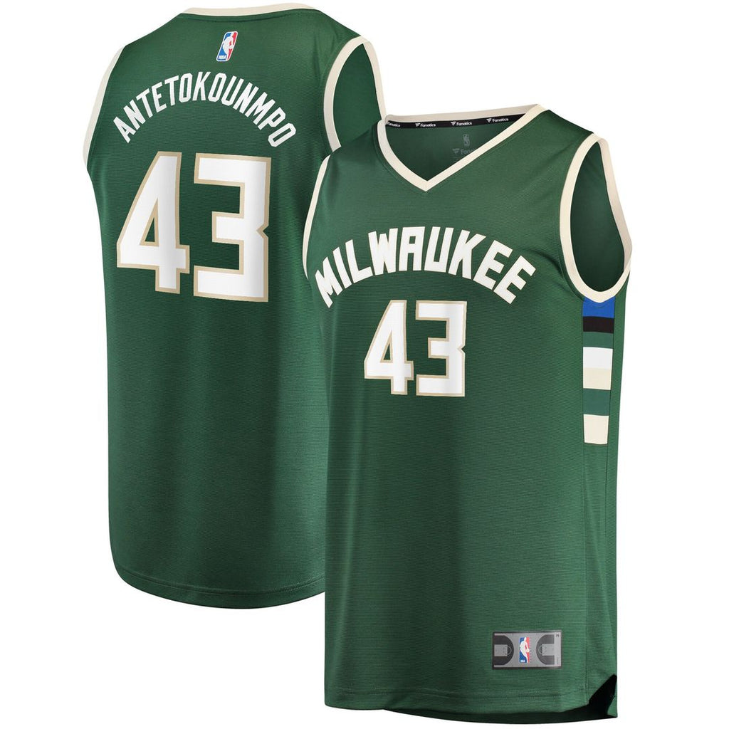 Milwaukee Bucks Thanasis Antetokounmpo Fanatics Fast Break product image 1