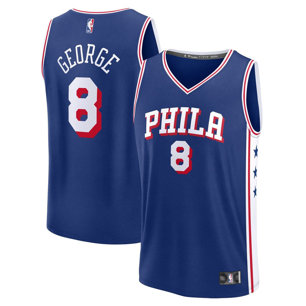 Philadelphia 76ers Paul George Fanatics Fast Break Replica product image 1