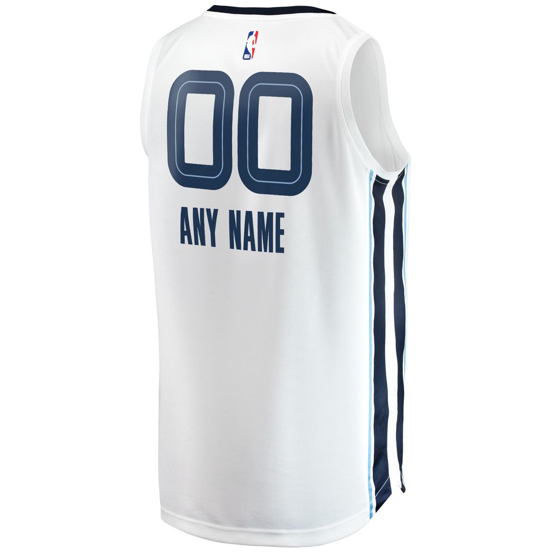 Memphis Grizzlies Fanatics Fast Break Custom Replica Jersey product image 3