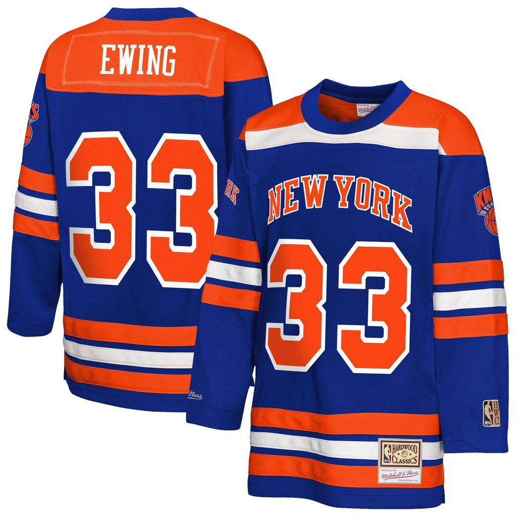 New York Knicks Patrick Ewing Mitchell & Ness Youth Maxxed product image 1