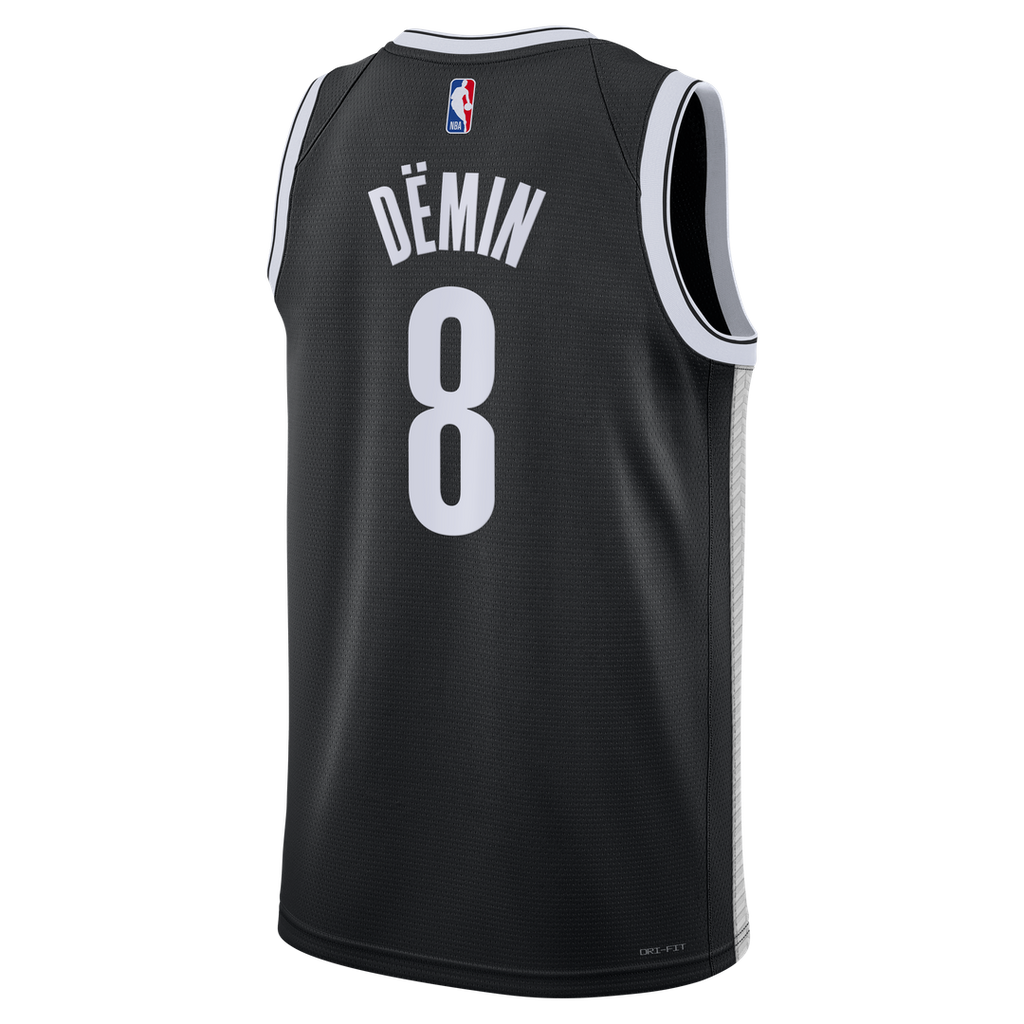 Brooklyn Nets Egor Dëmin Nike Unisex Swingman Jersey - Icon product image 3