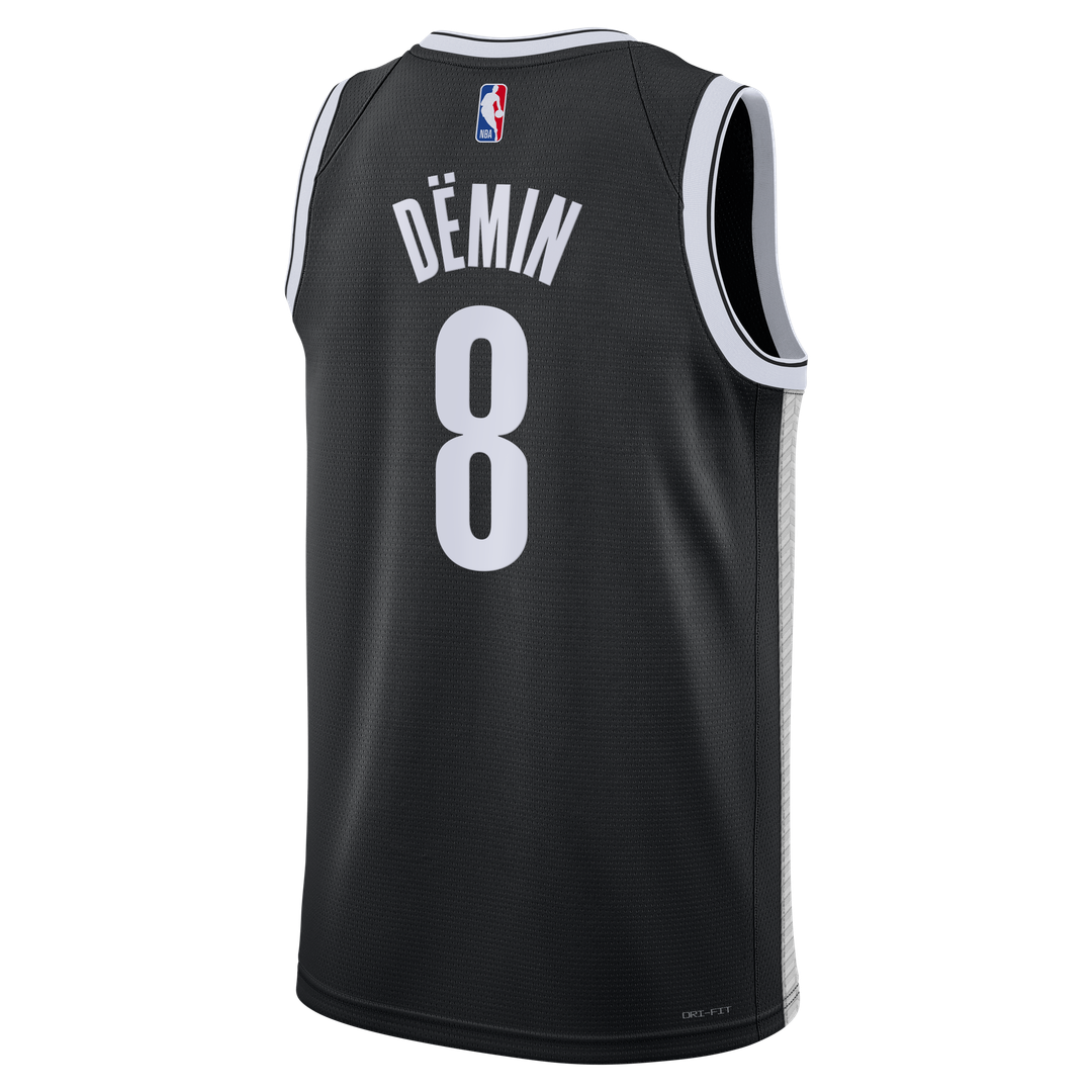 Brooklyn Nets Egor Dëmin Nike Unisex Swingman Jersey - Icon product image 3