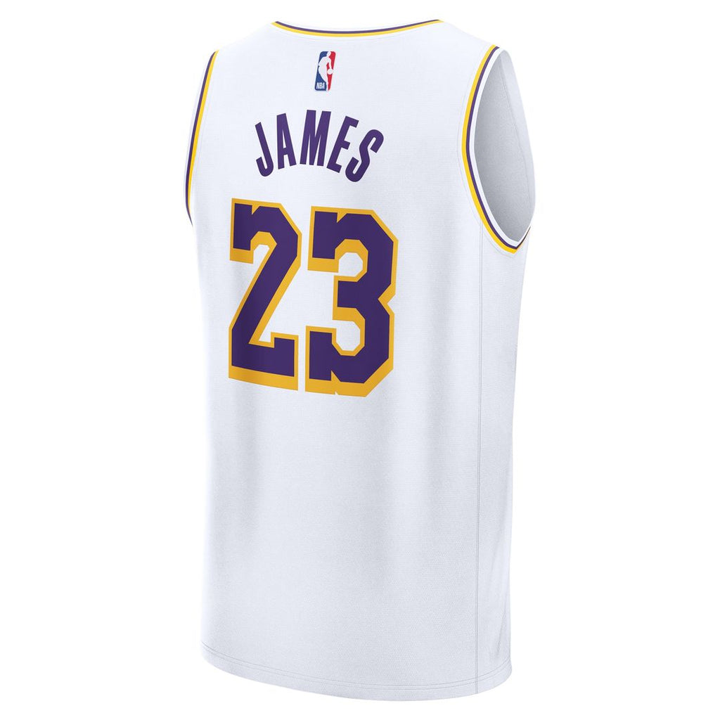 Los Angeles Lakers LeBron James Fanatics Fast Break Replica product image 3