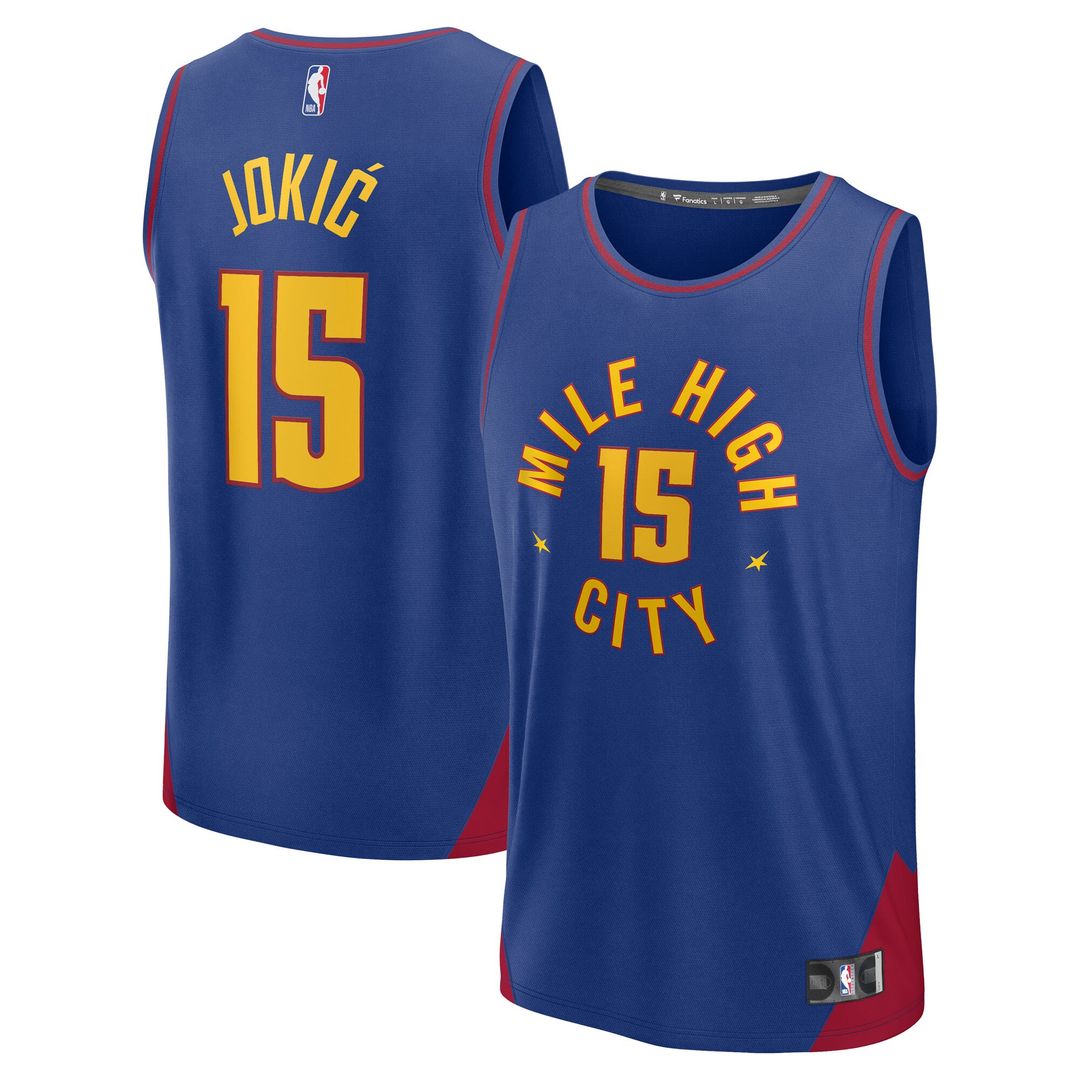 Denver Nuggets Nikola Jokic Fanatics Fast Break Replica product image 1