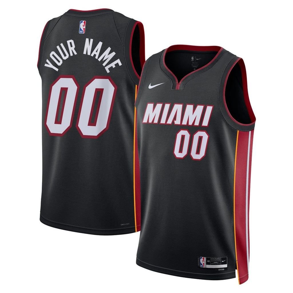 Miami Heat Nike Unisex Swingman Custom Jersey White product image 7