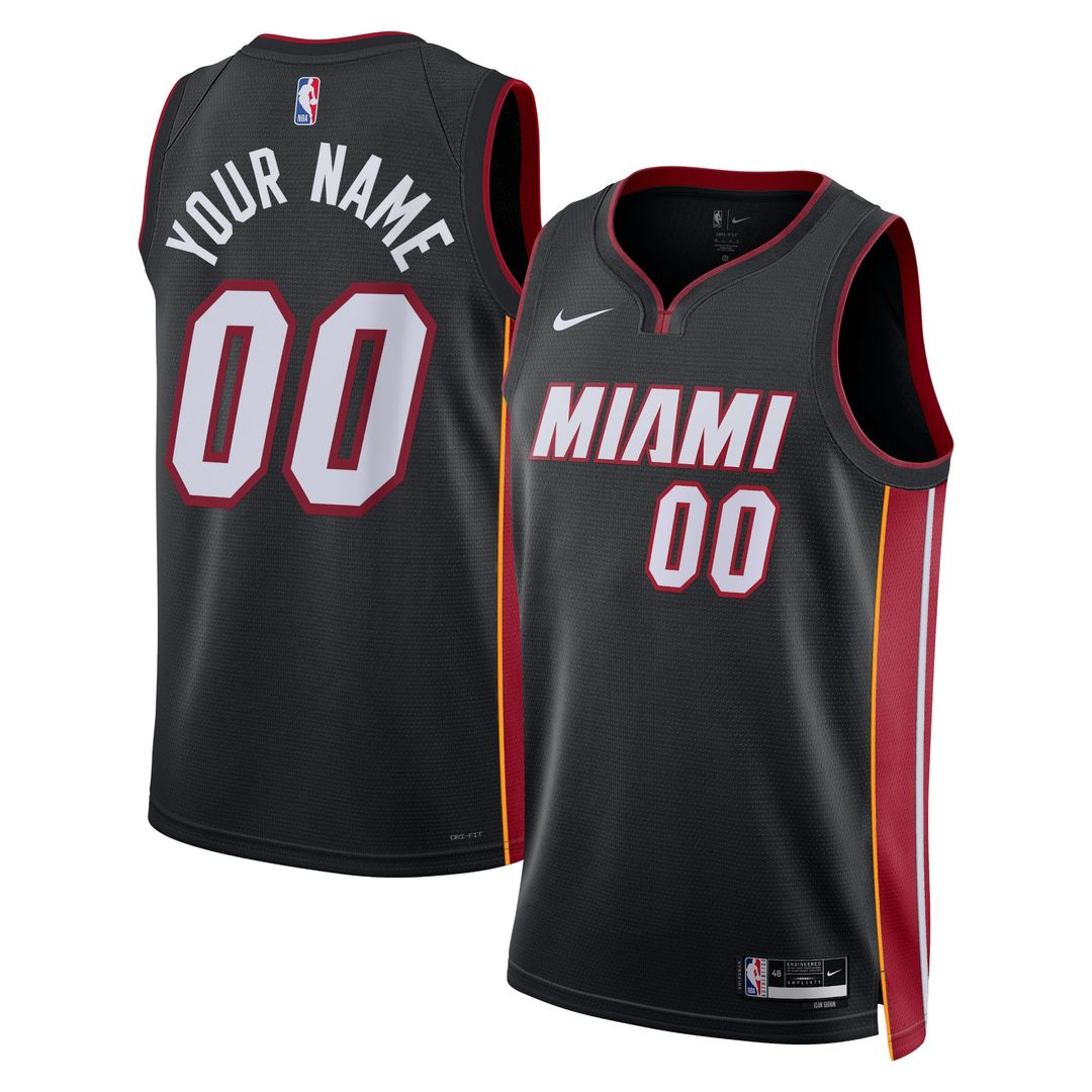 Miami Heat Nike Unisex Swingman Custom Jersey White product image 7