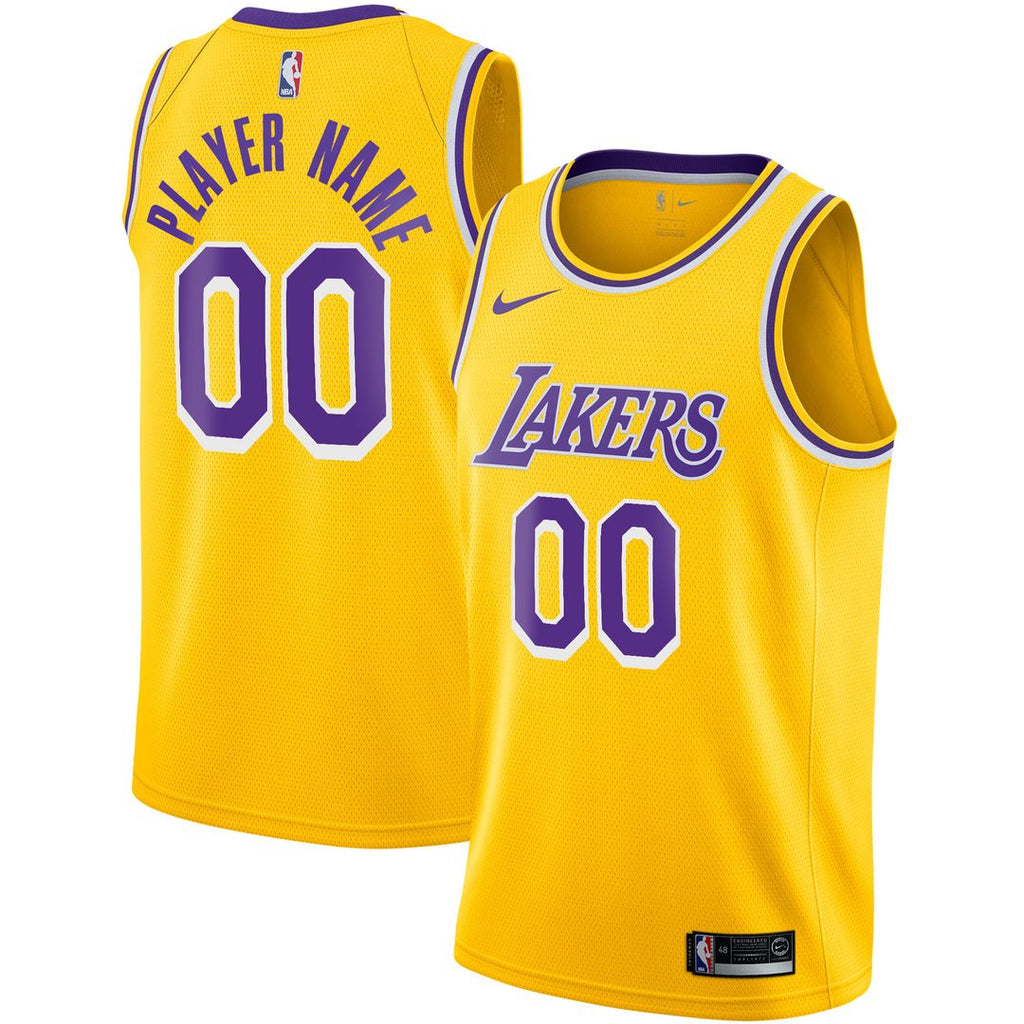 Los Angeles Lakers Nike 2020/21 Swingman Custom Jersey product image 7
