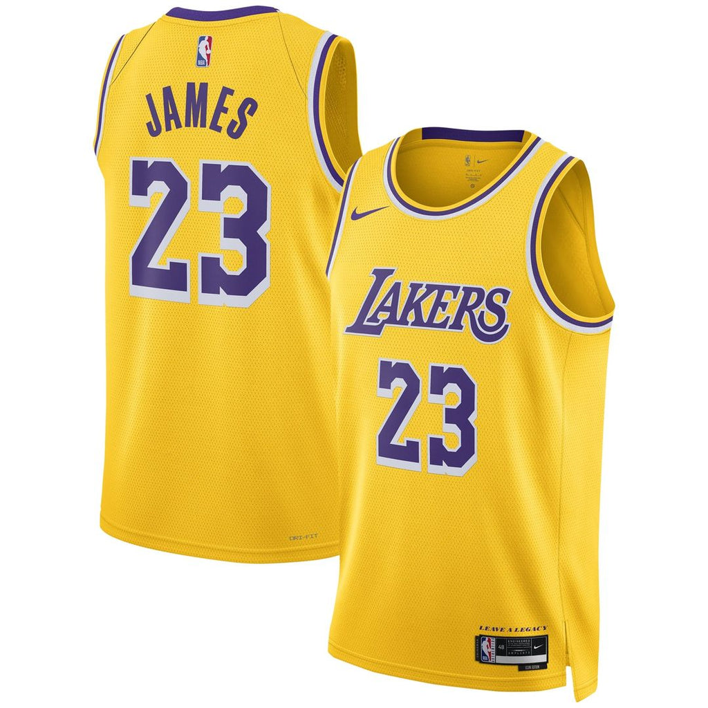 Los Angeles Lakers LeBron James Nike Unisex Swingman Jersey product image 7