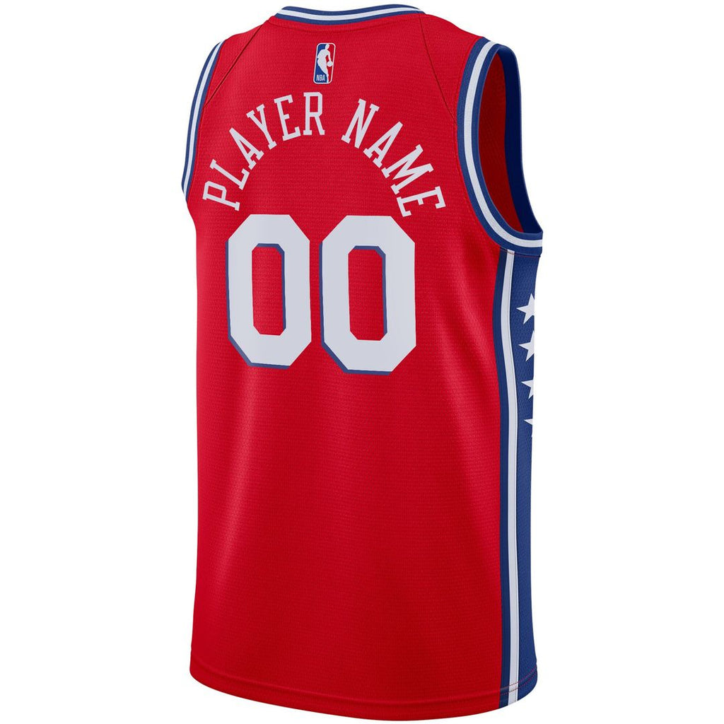Philadelphia 76ers Jordan Brand Swingman Custom Jersey product image 3
