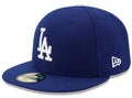 Los Angeles Dodgers New Era Royal Authentic Collection On Field 59FIFTY Performance Fitted Hat for Men product image 1,