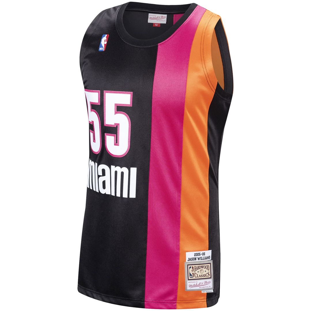 Miami Heat Jason Williams Mitchell & Ness 2005/06 Hardwood product image 2