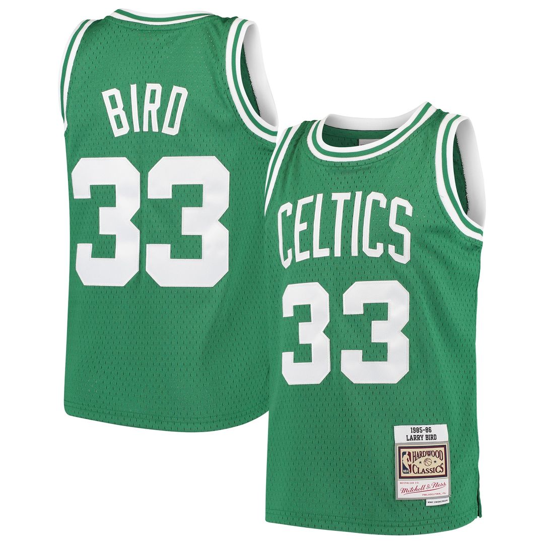 Boston Celtics Larry Bird Mitchell & Ness Youth Hardwood product image 1