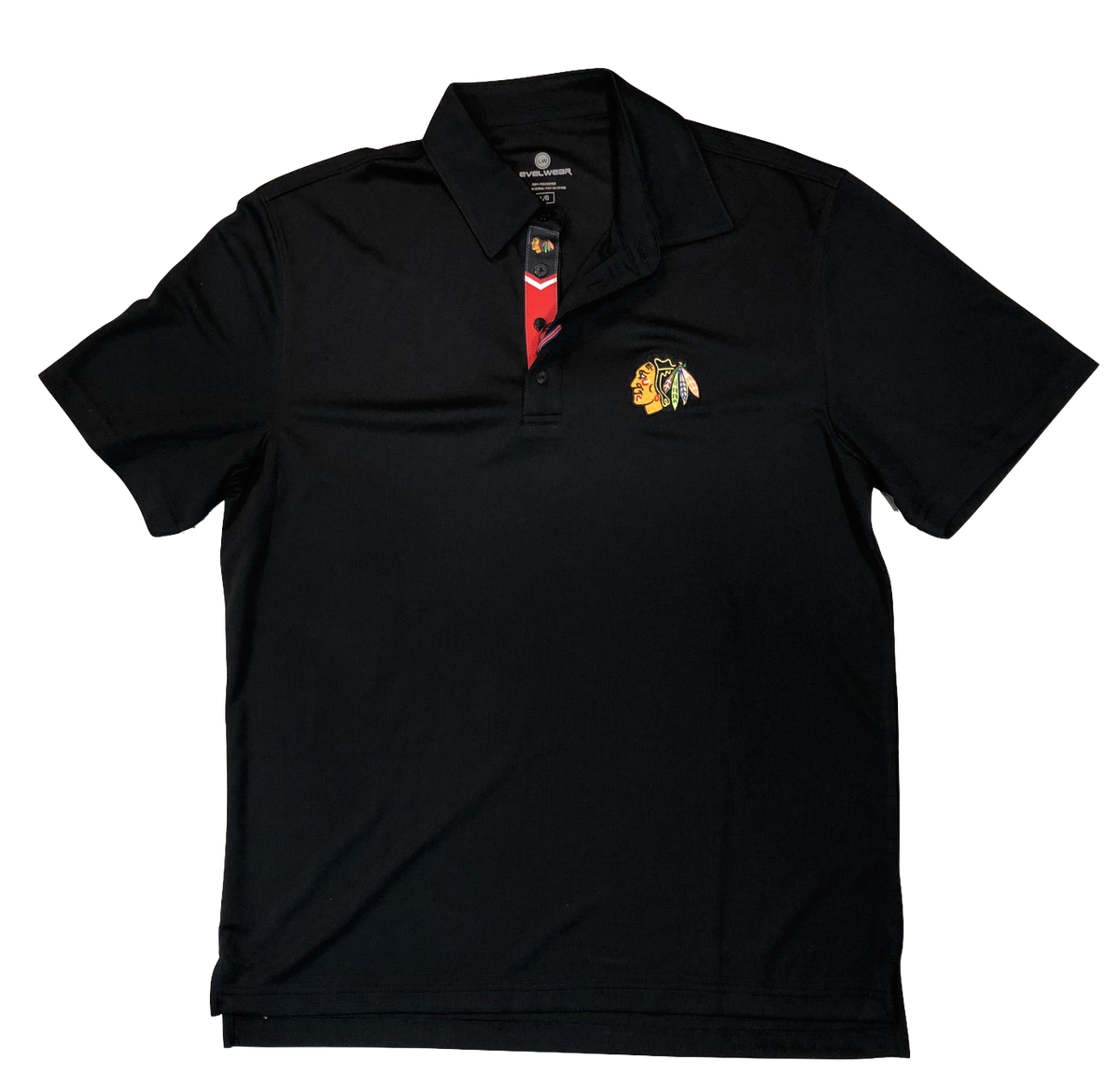 Chicago Blackhawks Surface Polo By Levelwear product image 1, provided for visual reference and product detail review