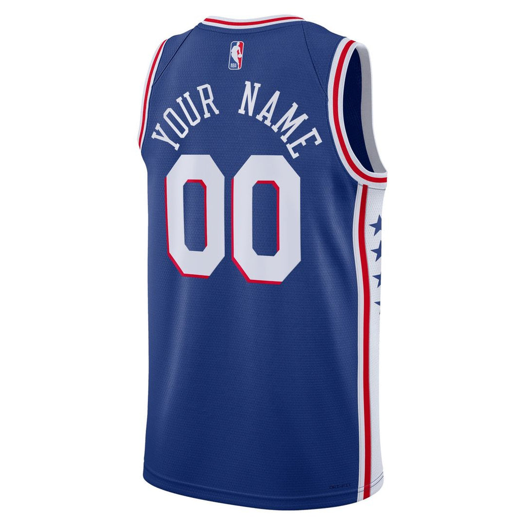Philadelphia 76ers Nike Unisex 2022/23 Swingman Custom product image 3