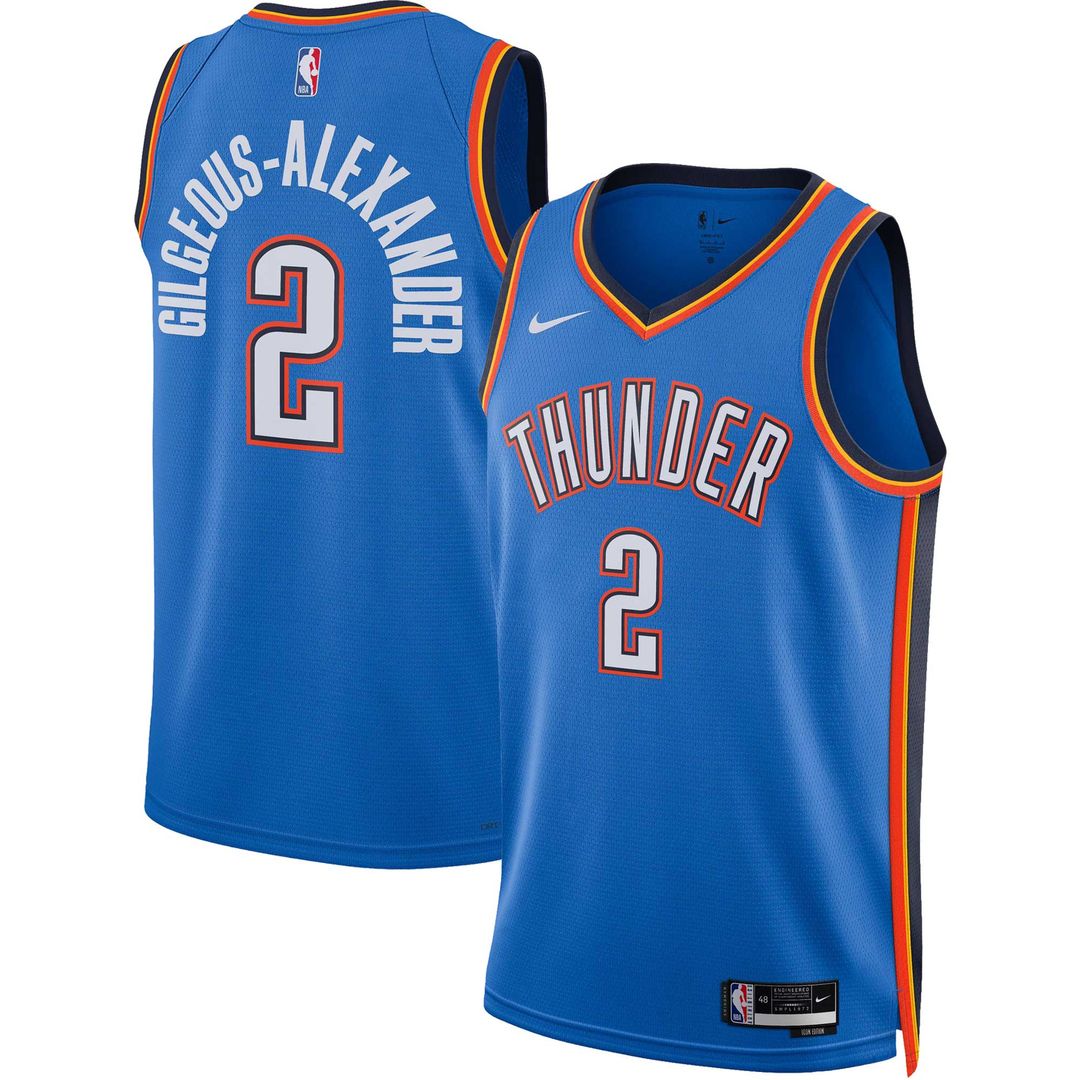 Oklahoma City Thunder Shai Gilgeous - Alexander Nike Unisex product image 7