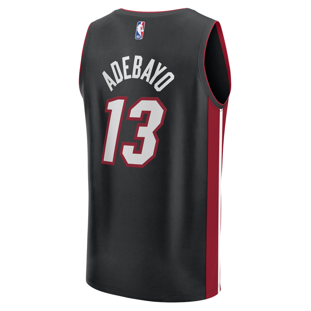 Miami Heat Bam Adebayo Fanatics Fast Break Replica Jersey product image 3