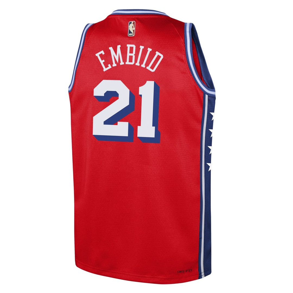 Philadelphia 76ers Joel Embiid Jordan Brand Youth Swingman product image 3