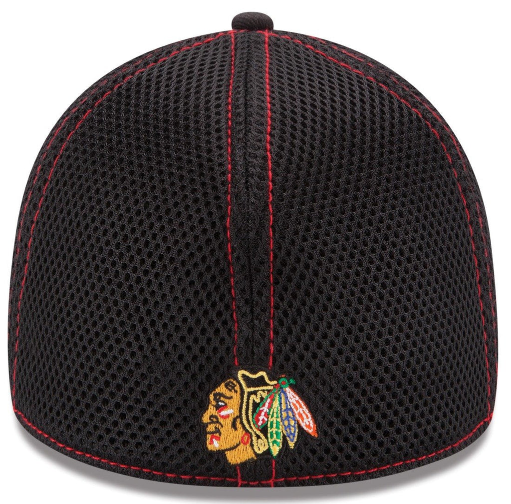 Chicago Blackhawks New Era NHL 39THIRTY Neo Fitted Hat - 2 Tone product image 4, provided for visual reference and product