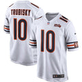 Chicago Bears Mitchell Trubisky Nike White 100th Season Game Jersey for Men product image 1, provided for visual reference