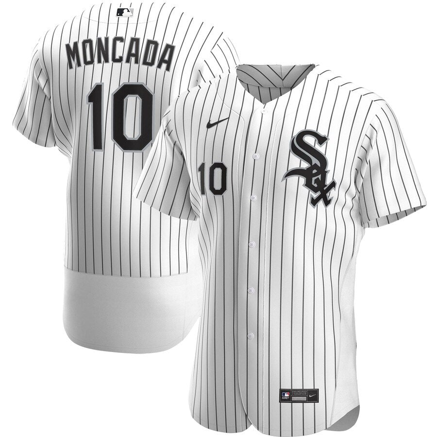 Chicago White Sox Yoan Moncada Nike White Home Authentic Player Jersey for Men product image 1, provided for visual