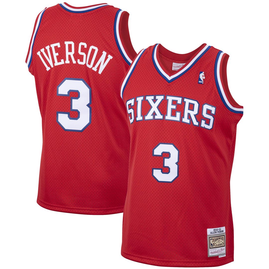 Philadelphia 76ers Allen Iverson Mitchell & Ness 2002/03 product image 7
