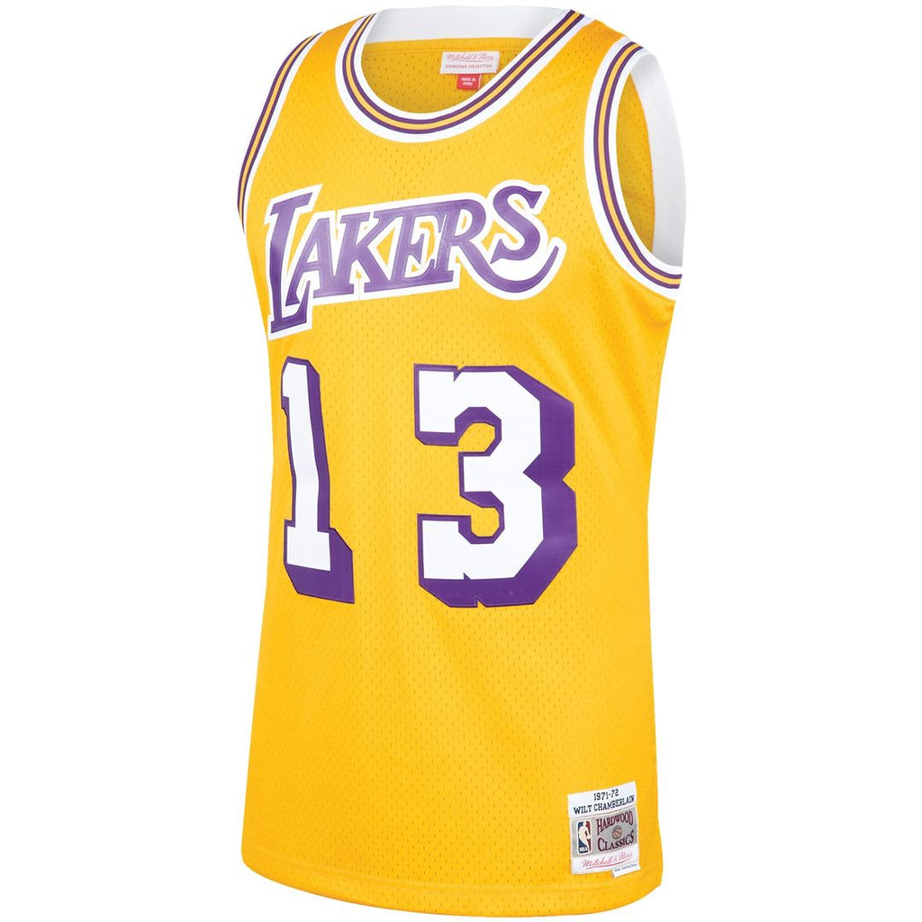 Los Angeles Lakers Wilt Chamberlain Mitchell & Ness 1971/72 product image 2