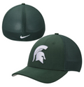 Michigan State Spartans Nike Aero Curved Bill Mesh Back One Size Flex Fit Hat product image 1, provided for visual reference